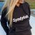 bluza kangur Syndykat czarna biały haft prezent dla fana BMW Syndykat unisex bluza z kapturem.jpg