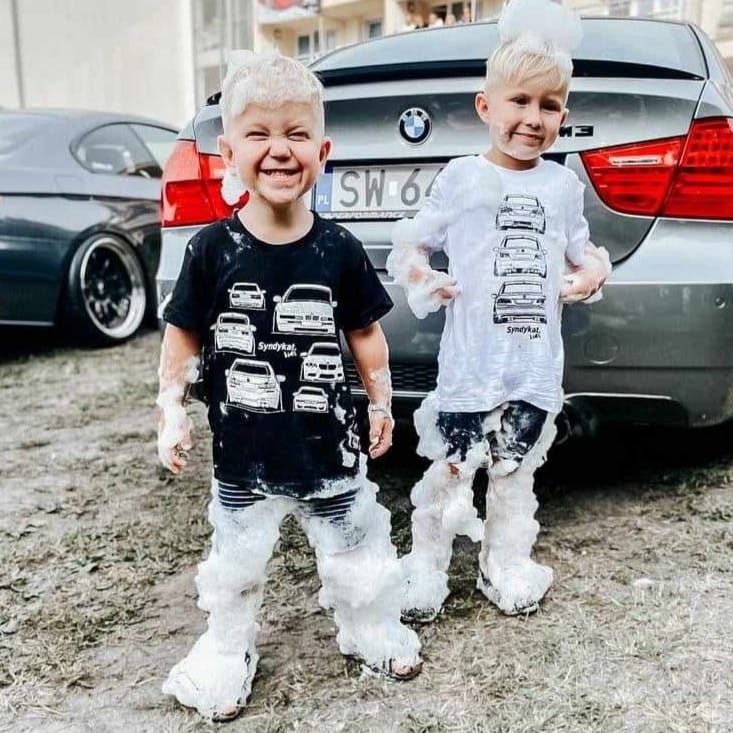 Koszulka dziecięca Syndykat KIDS 3 BMW E31 F30 F10 chłopcy Germanfest.jpg