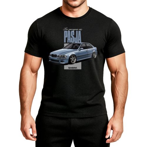 BMW E39 M5 PASJA Syndykat koszulka czarna.jpg