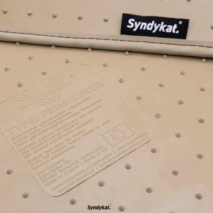 gumowe dywaniki Syndykat beżowe wielosezonowe dywany stopery BMW E46 E38 E60 E90 E92 E39 E36.jpg