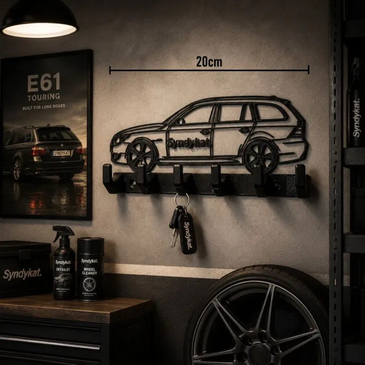 Wieszak na klucze BMW E61 Syndykat prezent dla fana gadżet podarunek touring kombi.jpg