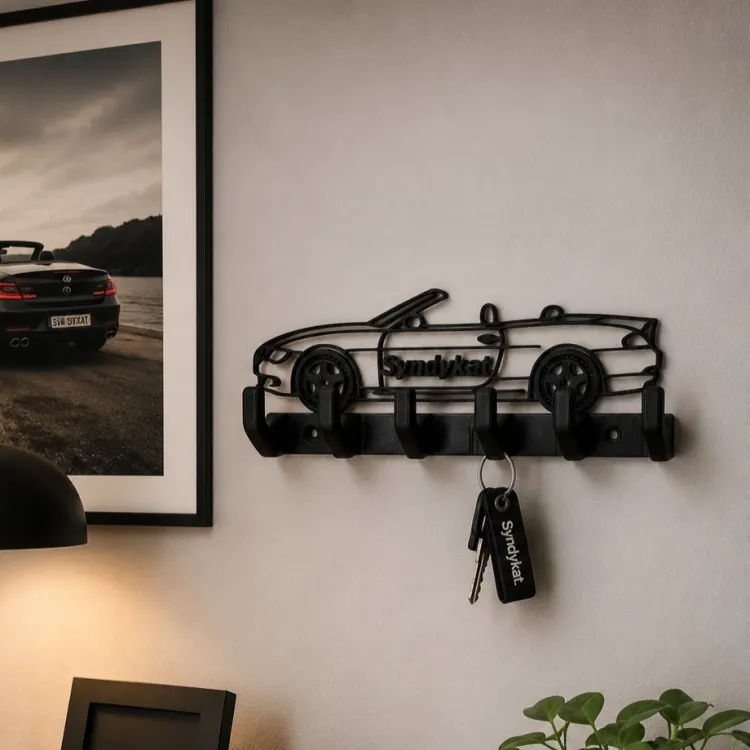 Wieszak na klucze BMW E64 Syndykat prezent dla fana BMW cabrio kabriolet M6.jpg