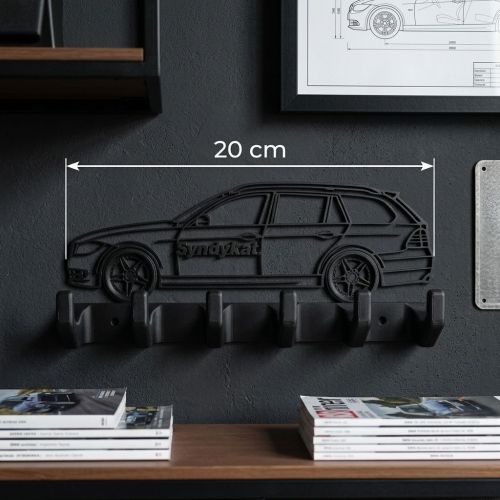 Wieszak BMW E91 touring kombi Syndykat prezent dla fana do pokoju garażu gadżet.jpg