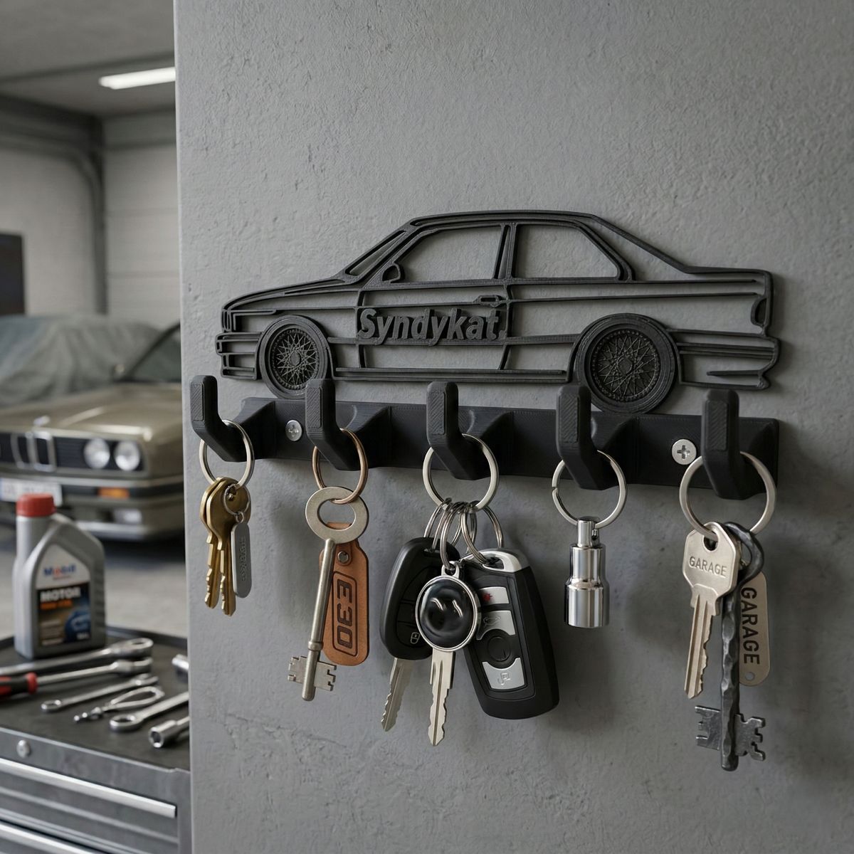 NOWOŚĆ 2026 WIESZAK NA KLUCZE BMW  SYNDYKAT 