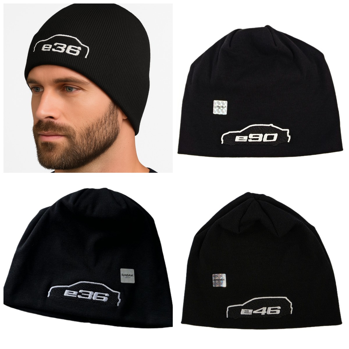 CZAPKA CZAPKI ZIMA ZIMOWA BMW SYNDYKAT PREZENT DLA FANA BMW  E60 E90 E46 E36 E30 E92 F30 E39 E38